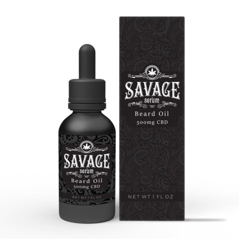 Savage Serum 500mg Beard Oil Wholesale